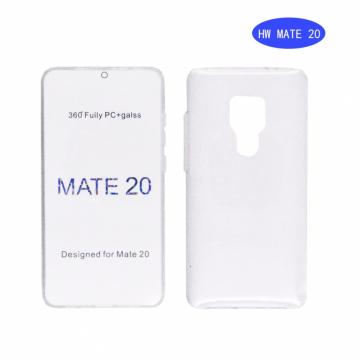 Coque Silicone Double 360 Degres Transparente pour Huawei Mate 20
